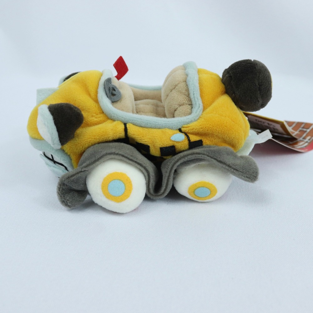 Disney Who Framed Roger Rabbit Benny The Cab Plush Bean Bag w/ Tags NO SOUND 6" - Picture 3 of 9